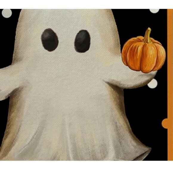 Halloween Table Runner Ghost Decor Decorative Cloth Fall Holiday Decoration 36" - Picture 3 of 4